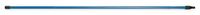 Colr Coded Handle, Fibrglass, Blue, 60 in.