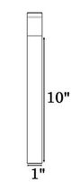 888 Display - 200 Bags of Ultra Clear Treat, bakery, candle, soap, cookie Bags w/Adhesive Seal (1"x10" - 200 Count, Ultra Clear)