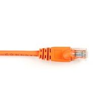 Black Box CAT6PC-010-OR Box CAT6 Value Line Patch Cable, Stranded, Orange, 10-ft. (3.0-m) - Category 6 for Network Device - 10 ft - 1 x RJ-45 Male Net