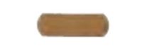 Adhesive Strip Curity™ 1 X 3 Inch Fabric Rectangle Tan - 1200/CS (MFN # 44101)