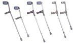Forearm Crutch - Adult (5ft 3in. - 6ft 2in.) 300lb Weight Capacity
