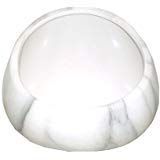 Boom Bowl Smartphone Sound Amplifier (White Marble Decal)