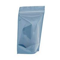 Lt Blue Dual Shield with Clear Front Panel Stand-Up Pouch - 5-1/8 X 3-1/8 X 8-1/8 - Package 25