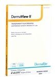 DermaRite DermaView II Transparent Film Dressing - 6 x 8.375 Inch