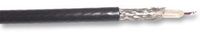 ALPHA WIRE 9062A BK005 CABLE, COAXIAL, RG-62A/U, 22AWG, 100FT, BLK
