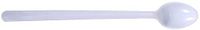 Daxwell Plastic Soda Spoons, Medium Heavy Weight Polypropylene, White, Recyclable, A10000612 (Case of 1,000)