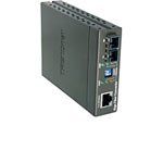 TRENDnet 1000Base-T to 1000Base-SX Multi-Mode SC Fiber Converter (550M, 1,800Ft.) TFC-2000MSC (Black)