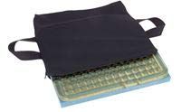 T-Gel Checkerboard Cushion with T-Foam, Nylon Cover, 18 x 16 inches