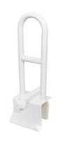 McKesson White Steel Bathtub Mount Bathtub Grab Bar 14.5 Inch 146-12036