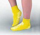 Slip Resistant Double Print Youth Size Socks Light Blue Color 12 Pair Per Case