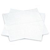 Dry Waxed Deli Paper Sheets - Paper Liners for Plasic Food Basket (100, White)