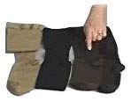 Jobst for Men Ribbed Over-the-Calf Extra Firm Compression 30-40 XL, FULL CALF Black
