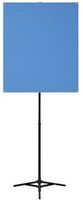 Badge Plus Inc. PPBSS-LB BDG Photo Stand with Light Blue Backdrop, Portable