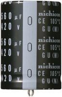 Electrolytic Capacitor, Snap-in, 2200 ÂµF, 200 V, GU Series, 3000 hours @ 105Â°C, Â± 20%