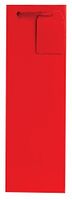 Jillson Roberts 6-Count Wine and Bottle Gift Bags Available in 6 Different Solid Colors, Red Matte