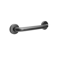 CSI Bathware BAR-SB36-TW-125-MB Straight Grab Bar, 36", Matte Black