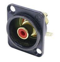 NEUTRIK NF2D-B-2 CONNECTOR, RCA/PHONO, JACK, 1POS (1 piece)