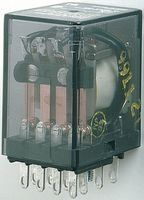 TE CONNECTIVITY/POTTER & BRUMFIELD KHAU-17D12-24 POWER RELAY, 4PDT, 24VDC, 5A, PLUG IN
