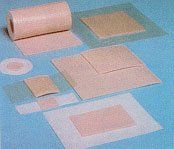 Ferris Polymem Cloth Wound Care Dressing 2X3"Pad 4"X5" Overall - Box of 15 - Model 7405