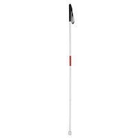 Walking Stick, Aluminum Alloy Folding Walking Canes with 4 Sections Height Adjustment Nti-slip Grip Blind Walking Stick