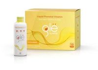 glë | Complete Liquid Prenatal Vitamin Drink | Once Daily 3oz Shots | Lemon Ginger 12 Pack