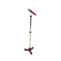 Novel 1/12 Dollhouse Miniature Alloy Microphone Mic House Music Room Decor