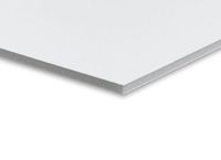 Golden State Art, Pack of 25, 1/8" Thick, 16x20 White Foam Core Backing Boards (16x20, White)
