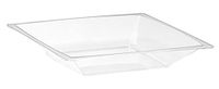 WNA MSBWL12 Milan Square Bowl, 12 oz, Clear (Pack of 168)