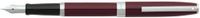 Sheaffer Sagaris Gloss Wine ST Medium Point Fountain Pen - SH-9476-0