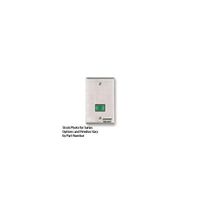 Securitron Alternate Rectangle Push Button, DPST, Surface Mount