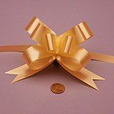 Krafty Klassics 12 Pack of 2" & 4" Colored Butterfly Pull Bows (2", Orange)