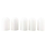 VORCOOL 5pcs Finger Cots Finger Protective Gloves Sleeves Non-Slip Fingers Protector