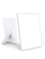 Light Therapy Lamp, Vor UV-Free 10000 Lux LED Therapy Light with Adjustable Brightness & Timer