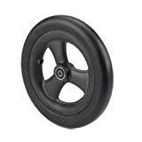 Pair of Quickie Caster Assemblies, 7x1 Inch, 3 Spoke for Powerchair Wheelchair cw126