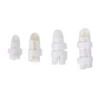 SUPVOX 4pcs Trigger Finger Splint Mallet Splint Extension Finger Support Finger Straightener