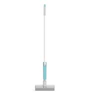 SSN Sponge Absorbent mop Free Hand wash Wet and Dry Squeeze Water Cotton mop Head can be Hung Stainless Steel Rod mop Household Wood Floor Brick Wall Cement Floor mop