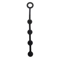 Bache60 Innovative Four Béads Ring-Pull Waterproof Silicone Anāl Plúg for Bǔtt & Vāgínal Adullt Six Toys for Women