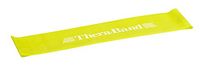 TheraBand Resistance Band Loop, Professional Latex Mini Band for Lower Pilates, Crossfit, Yoga, Stretching, Physical Therapy, Strength Training without Weights, 12 Inch, Yellow, Thin, Beginner Level 1