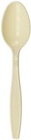 Daxwell Plastic Teaspoons, Heavy Weight Polystyrene (PS), Champagne, 6 1/8", A10000952 (Case of 1,000)