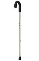 Medline G05370 Shepherd's Crook Handled Canes, Chrome (Case of 6)