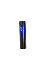 Dual Arc Windproof Electric USB Pipe Lighter, Electronic Flameless Cigarette Lighter (Black)