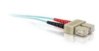 852-442-003 - Quiktron 50/125 um 10G Laser-Optimized SC-SC Duplex MM Fiber Assembly, 1 Meter