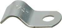 Arlington - 311-1/4" One Hole Bare Copper Steel Strap - Box of 100