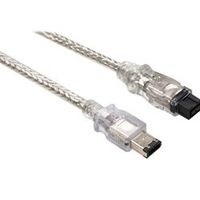 Hosa FIW-96-115 15-Feet 9-Pin to 6-Pin Firewire 800 Cable
