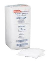 Gauze 3X3 8PLY NS 200EA/PK 20PK/CS MCK Brand