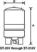 186.15 - Amtrol ST-25V THERM-X-TROL Expansion Tank, 10.3 Gallon (143N164)