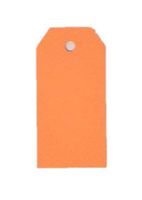 K-Kraft Gift Tags in Solid Colors (Without String) (Orange, 2)