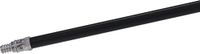 Carlisle 362027503 Flo-Pac Heavy-Duty Plastic Coated Steel Handle with Metal Tip, 15/16" Diameter x 60" Length, Black (Case of 12)