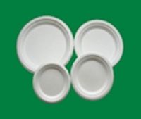 Go-Green 7" Bagasse Plates 1000 ct.