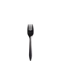 Dart F6BBPS 6.125 in Black Med Wt PS Fork Bulk (Case of 1000)